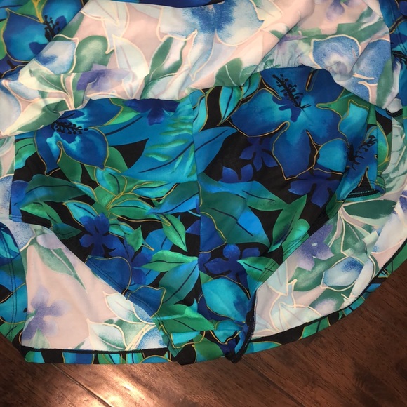 Beach Belle WOMENS SWIM DRESS ONE PIECE SIZE 16 - Picture 4 of 7